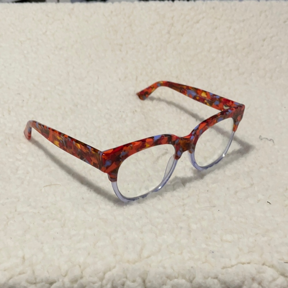 Colorful Frames women orange blue